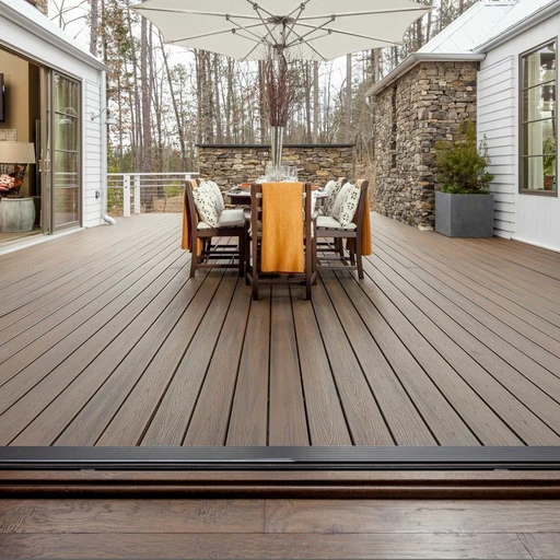 Доска террасная лиственница гладкая 45*142*2000, сорт АВС (0,284м2)