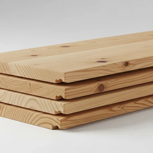 Доска пола лиственница 34*90*6000, сорт Э (0,54м2)