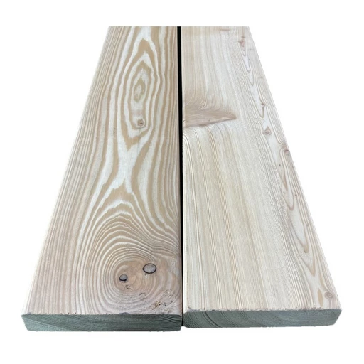 Доска террасная лиственница гладкая 28*142*6000, сорт АВС (0,852м2)