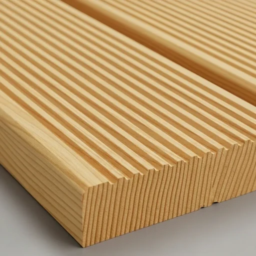 Доска террасная лиственница вельвет 34*90*4000, сорт А (0,36м2)