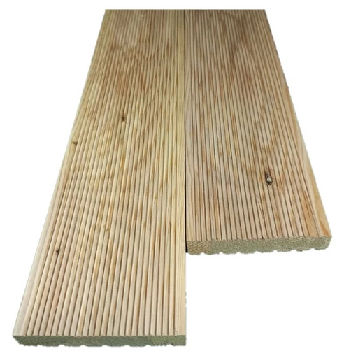 Доска террасная лиственница вельвет 34*120*4000, сорт АВ (0,48м2)